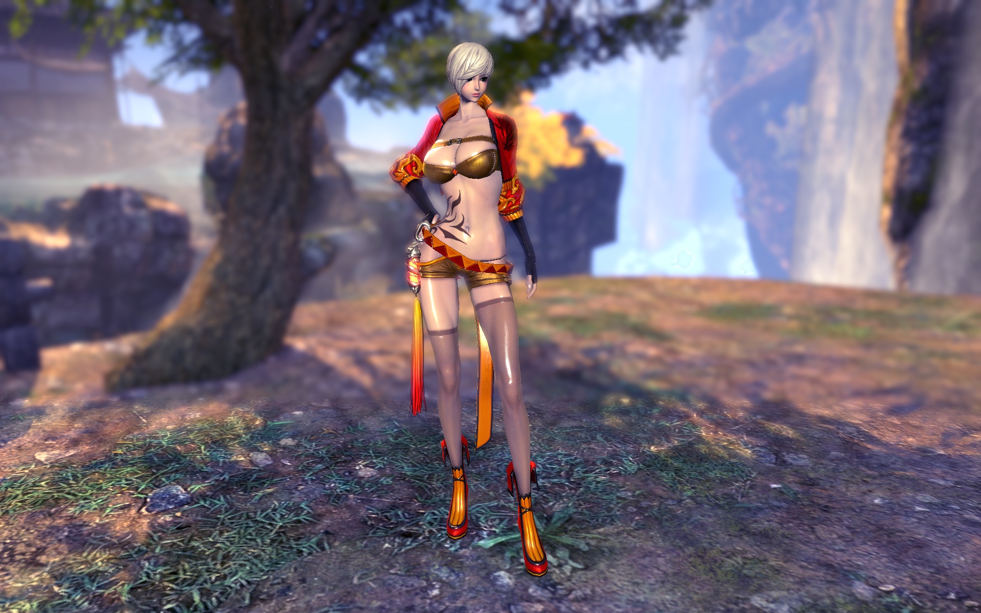 Fallout 4 blade and soul clothes фото 27